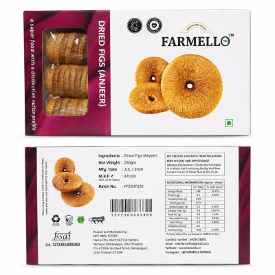 FARMELLO DRIED FIGS ANJEER - 250g